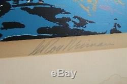 LeRoy Neiman HAND SIGNED Serigraph HIGH SEAS SAILING Serigraph art RARE