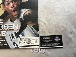 Lebron James Auto Signed (2002) Sports Illustrated High School Lakers (#235155)