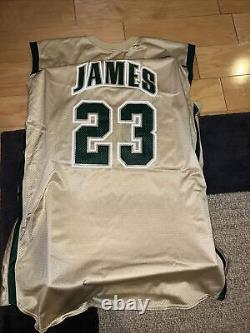 Lebron James St Mary St Vincent Signed High School Jersey Uda Coa Auto