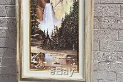 Leo Sherman painting, Arizona artist, titled High Country framed