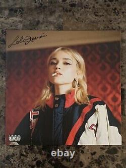 Lolo Zouai High Highs To Low Lows LP Red Vinyl Signed Autographed JSA COA