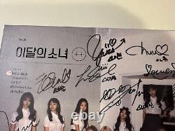 Loona Debut Hi High ++ Autographed Signed Promo Album