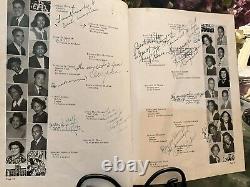 Lorraine Hansberry Signed Englewood High School 1948 Yearbook Chicago