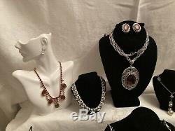 Lot Of Mid Century Designer Signed And High End Costume Jewelry