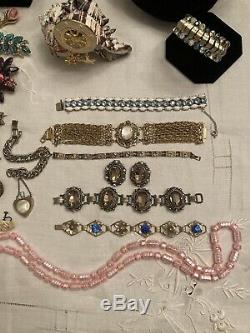 Lot Of Mid Century Designer Signed And High End Costume Jewelry