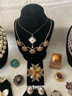 Lot Of Vintage Designer Signed High End Jewelry 5 Sets