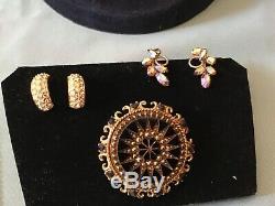 Lot of Fabulous High End Signed Vintage Jewelry- Haskell, Eisenberg, Vogue etc