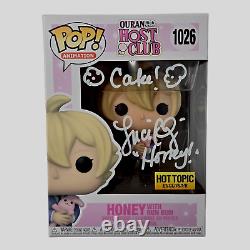 Luci Christian Signed Funko Pop Honey Ouran High School Autograph JSA COA 390