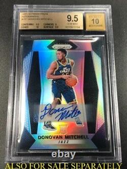 Luka Doncic 2018 Panini Prizm Rookie Signatures Auto Rc High End Bgs 9.5 10 Gem+