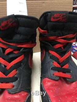 MICHAEL JORDAN SIGNED RARE UDA Nike Air Jordan 1 Retro High Men's Size 10.5