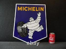 MICHELIN Automobile Tyres Garage Dealership Genuine Porcelain Enamel Sign