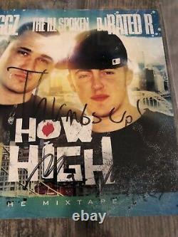 Mac Miller Signed How High CD Psa/dna Coa Encapsulated Ez Mac 1st Ever Mixtape