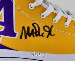 Magic Johnson Signed/Autographed Los Angeles Lakers High-Top Sneaker (Beckett)