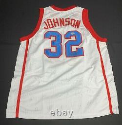 Magic Johnson Signed Everett High School Jersey PSA 6A43365