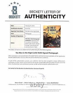 Man in the High Castle multi-signed photo BAS Authenticated (Grad Collection)