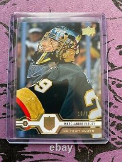 Marc-Andre Fleury 19-20 Upper Deck Series 1 UD HIGH GLOSS 10/10