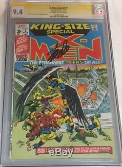 Marvel X-men Annual #2 Signed by Stan Lee CGC 9.4 SS Tough in High Grade