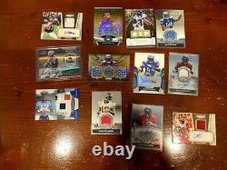 Massive (233) Ultra High End Auto Game Used Sports Card Lot NFL NBA MLB NHL 1/1