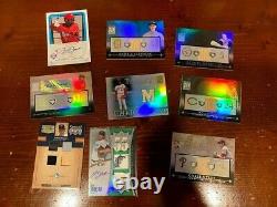 Massive (233) Ultra High End Auto Game Used Sports Card Lot NFL NBA MLB NHL 1/1