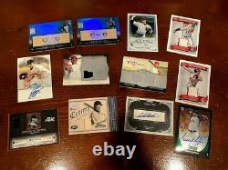 Massive (233) Ultra High End Auto Game Used Sports Card Lot NFL NBA MLB NHL 1/1