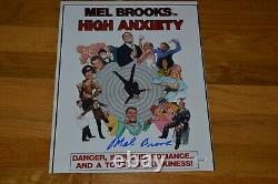 Mel Brooks Autographed High Anxiety 11x14 Photo with JSA Hologram