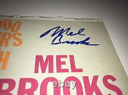 Mel Brooks HIGH ANXIETY Signed RECORD IN PERSON Autograph Proof JSA COA