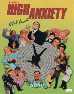 Mel Brooks Signed Autographed 11X14 Photo High Anxiety Director JSA EE45091