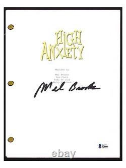 Mel Brooks Signed Autographed HIGH ANXIETY Movie Script Beckett BAS COA