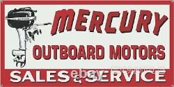 Mercury Outboard Motors Marine Vintage Old Sign Remake Aluminum Size Options