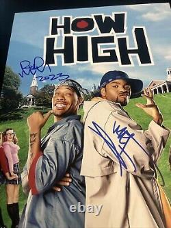 Method Man & Redman Signed 11x17 How High Mini poster Photo Beckett Coa