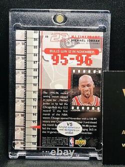 Michael Jordan Auto Autographed Signed Upper Deck 1995-96 WithCOA HIGH DEMAND