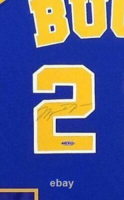 Michael Jordan Laney High School Signed Autograph Rare Custom FRAMED Jersey HAND