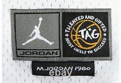 Michael Jordan Signed 1980 Laney High School Jersey UDA Upper Deck COA