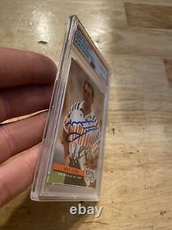 Mike Ditka PSA Autograph GEM MINT 1992 Hall Fame Vintage Chicago Bears Collector