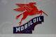 Mobil Oil Pegasus Horse Irregular Die Cut Sign 22 High By 20 Wide