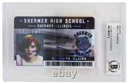 Molly Ringwald Signed The Breakfast Club Shermer High School ID Card (Beckett)