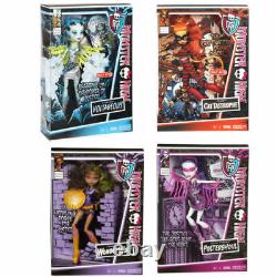 Monster High Sdcc 2013 Webarella Plus Power Ghoul Dolls And Signed Print