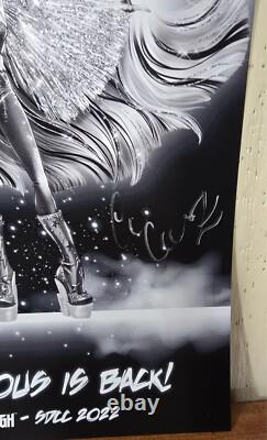 Monster High VOLTAGEOUS Frankie Stein SDCC 2022 LTD SIGNED AUTOGRAPHED POSTER