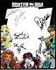Monster High artists creators designers signed 2016 SDCC Mattel 8x10 promo photo