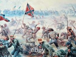 Mort Kunstler THE HIGH WATER MARK A/P Collectible Civil War Print