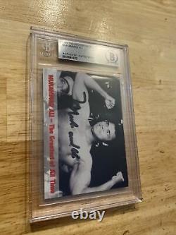 Muhammad Ali BGS Beckett Authenticated Autograph Collector Card HIGH END 1994