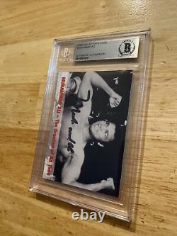 Muhammad Ali BGS Beckett Authenticated Autograph Collector Card HIGH END 1994