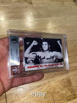 Muhammad Ali BGS Beckett Authenticated Autograph Collector Card HIGH END 1994