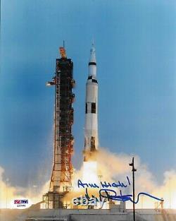 NASA Flight Director Gene Kranz Signed 8x10 Photo Autographed PSA/DNA Aim High