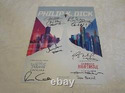 NYCC 2017 Signed Autographed Poster Electric Dreams Man in the High Castle
