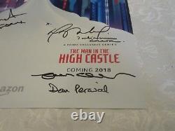 NYCC 2017 Signed Autographed Poster Electric Dreams Man in the High Castle