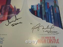 NYCC 2017 Signed Autographed Poster Electric Dreams Man in the High Castle