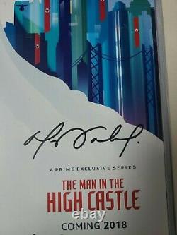 NYCC 2017 Signed Autographed Poster Electric Dreams Man in the High Castle