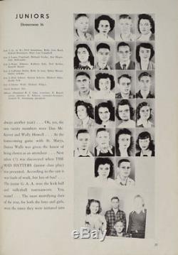 Neil Armstrong 1946 High School Yearbook Signed 16 Years Old Zarelli LOA