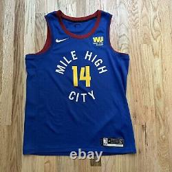 Nike Denver Nuggets Mile High City Gary Harris Autographed Signed Jersey Sz 48